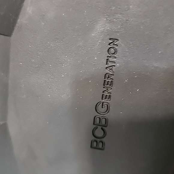 BCBG STYLE MONTANA WOMAN'S 9.5 LEATHER/ZIPPER SWEATER COMBAT BOOTS NWOB - Picture 16 of 16